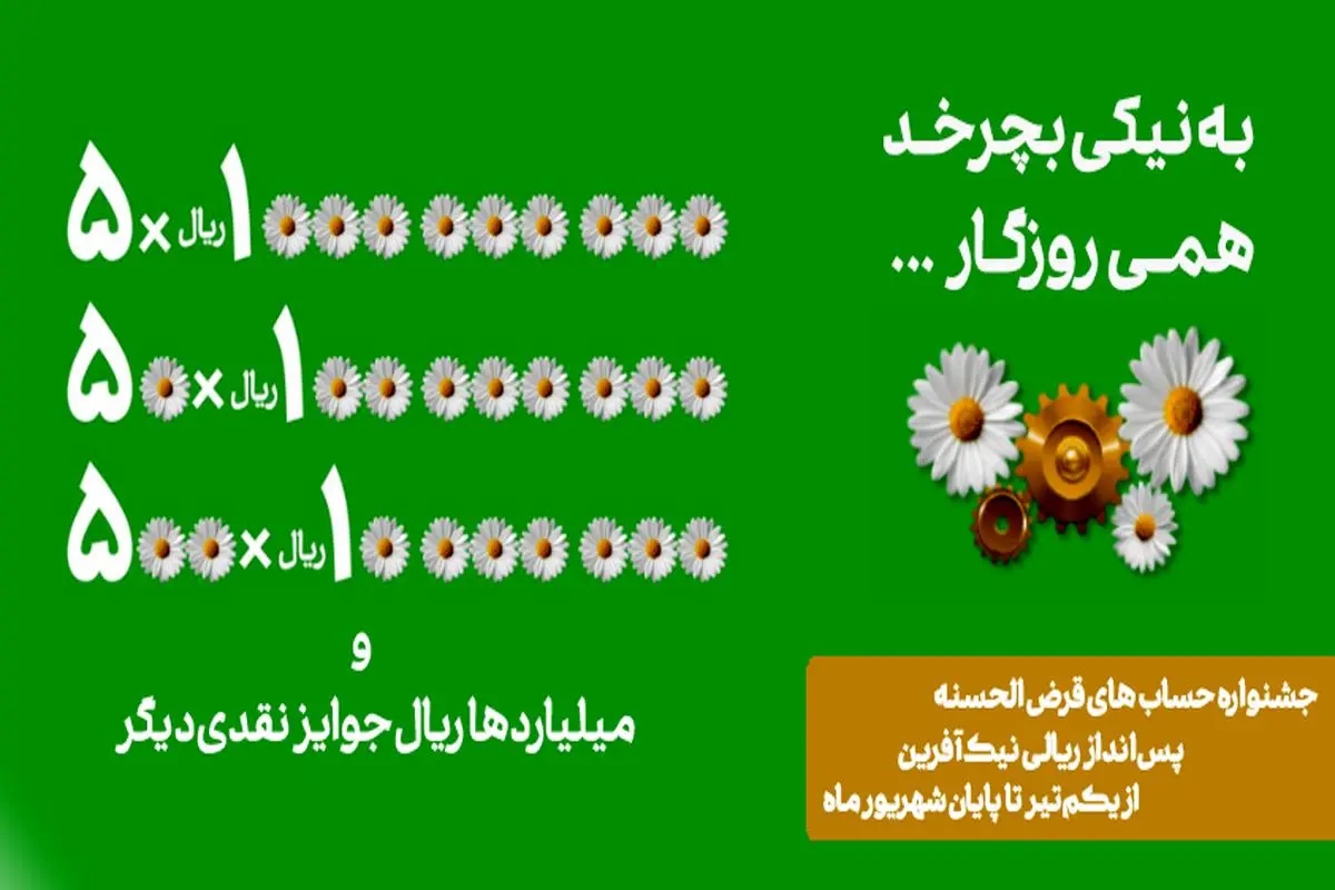 برگزاری مراسم قرعه‌کشی جشنواره "نیک آفرین" در ۲۰ مهر

