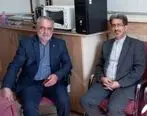 رئیس شعبه مرکزی تهران با رئیس کانون بازنشستگان استان تهران دیدار کرد
