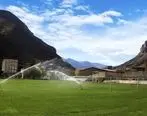 زمین چمن طبیعی فوتبال شهرستان ماکو بهسازی شد