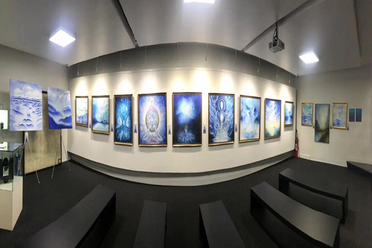 برگزاری نمایشگاه‌ نقاشی «سلطه‌ی آبی» در موزه نقشه تهران