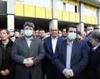 پیکر پاک شهید گمنام کارگری در محوطه وزارت تعاون، کار و رفاه اجتماعی به خاک سپرده شد