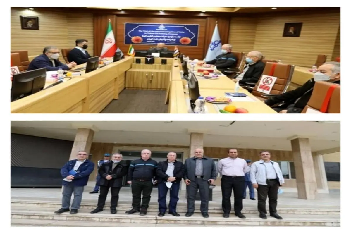 بازدید هیئت کوبایی از شرکت پالایش نفت تهران