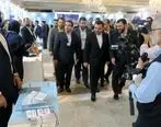 بازدید وزیر ارتباطات و فناوری اطلاعات از غرفه پست بانک ایران در حاشیه سومین اجلاس وزرای ارتباطات اکو