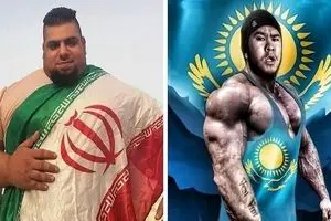 آبرو ریزی جدید هالک ایرانی در قزاقستان | فیس تو فیس هالک ایرانی با گوریل قزاقستانی با طعم کتک 