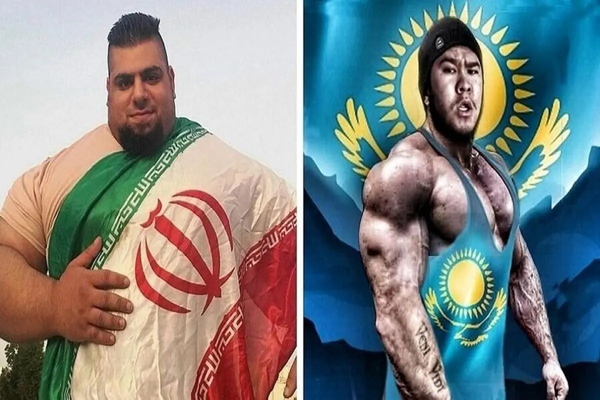 آبرو ریزی جدید هالک ایرانی در قزاقستان | فیس تو فیس هالک ایرانی با گوریل قزاقستانی با طعم کتک 