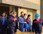 بازدید مدیرعامل شرکت مهندسی و توسعه گاز ایران از خط تولید فولاد اکسین خوزستان