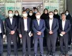 بازدید مدیرعامل شرکت بیمه دی از شعب تهران


