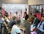 حضور هیات تجاری کشور افغانستان در غرفه شرکت پتروشیمی اروند
