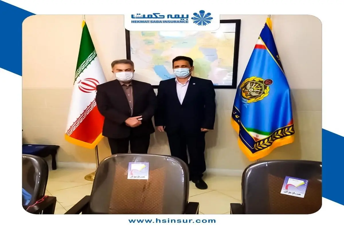 دیدار رئیس شعبه مرکزی کرمان با رئیس کانون بازنشستگان آجا استان 