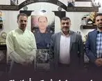  دیدار مدیرعامل شرکت فولاد اکسین خوزستان با خانواده شهید مدافع حرم
