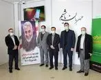 بازدید عضو هیأت مدیره و مدیر امور استان‌های بانک مهر ایران از استان البرز