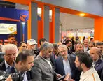 بازدید وزیر صمت از غرفه سایپایدک در هفدهمین نمایشگاه بین المللی قطعات خودرو تهران