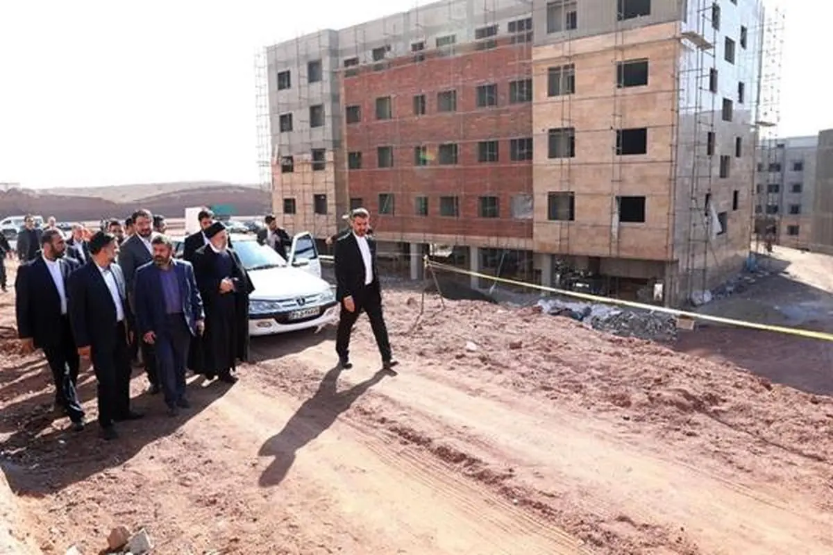 بازدید رییس جمهور و وزیر راه و شهرسازی از سایت ۱۴۵ هکتاری نهضت ملی مسکن پرند