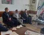 نشست مشترک شعبه زنجان بیمه دانا با بانک رفاه

