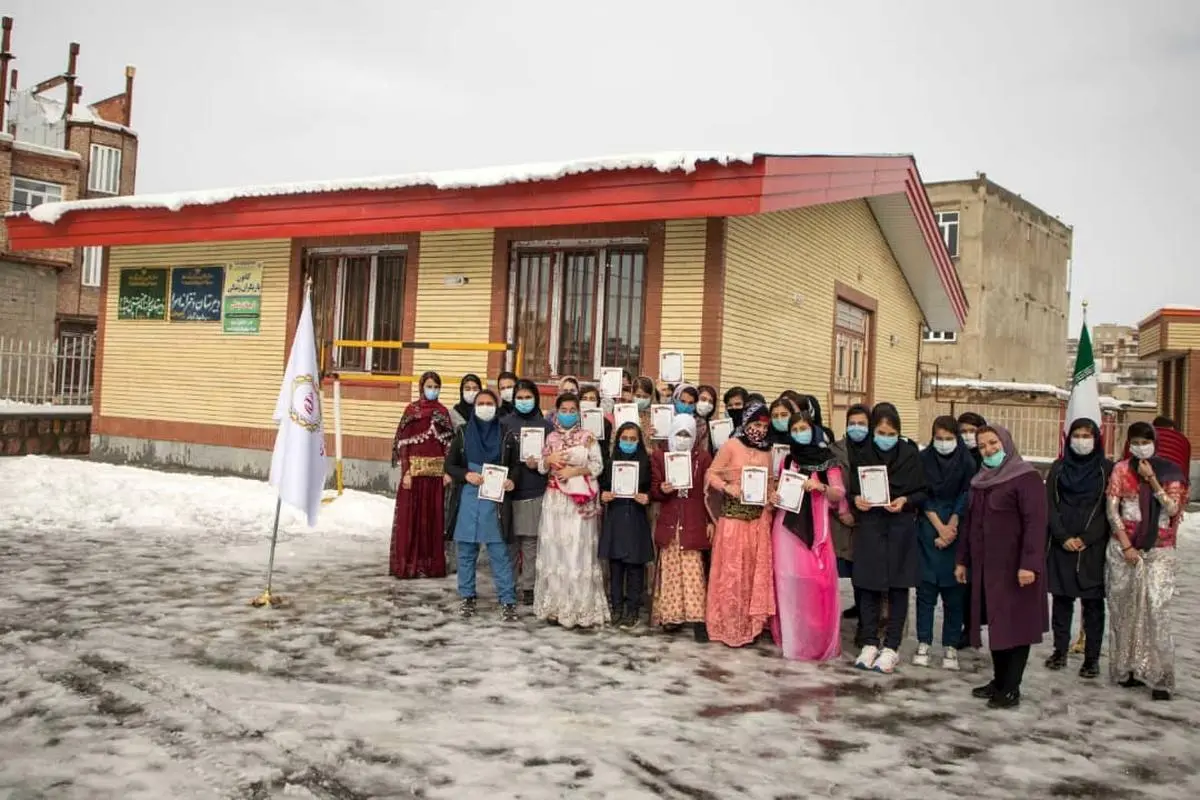 افتتاح مدرسه۳ کلاسه شهدای بانک ملی ایران در روستای رشید آباد دیواندره

