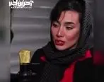 ( ویدیو ) رپ خوانی خانم بازیگر جلوی دوربین 