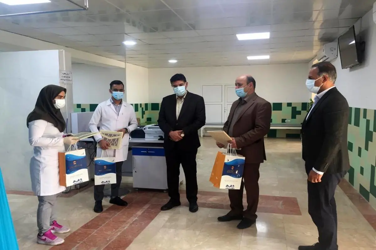تجلیل از 105 پزشک عرصه سلامت در منطقه آزاد قشم