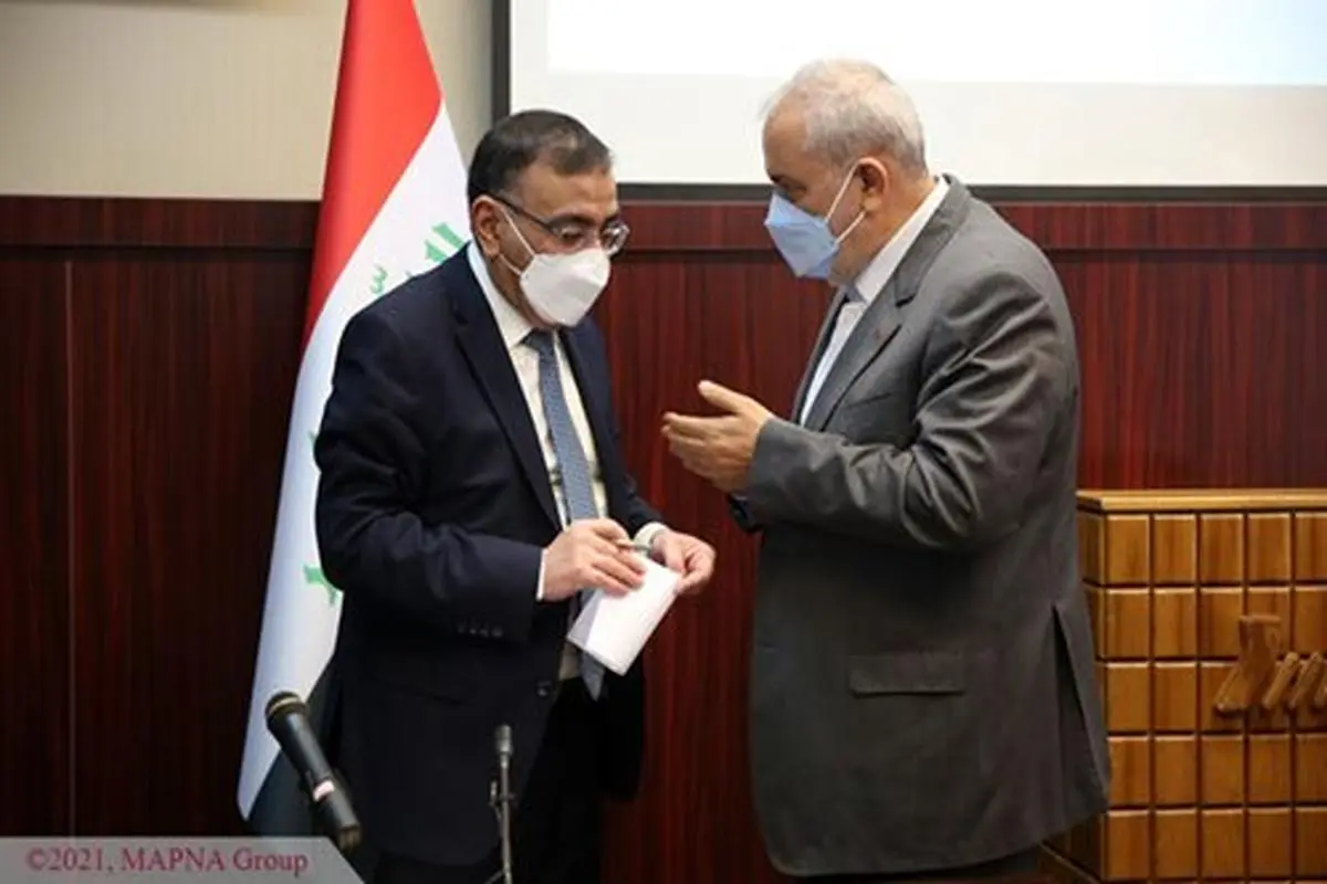  وزیر برق عراق میهمان گروه مپنا شد