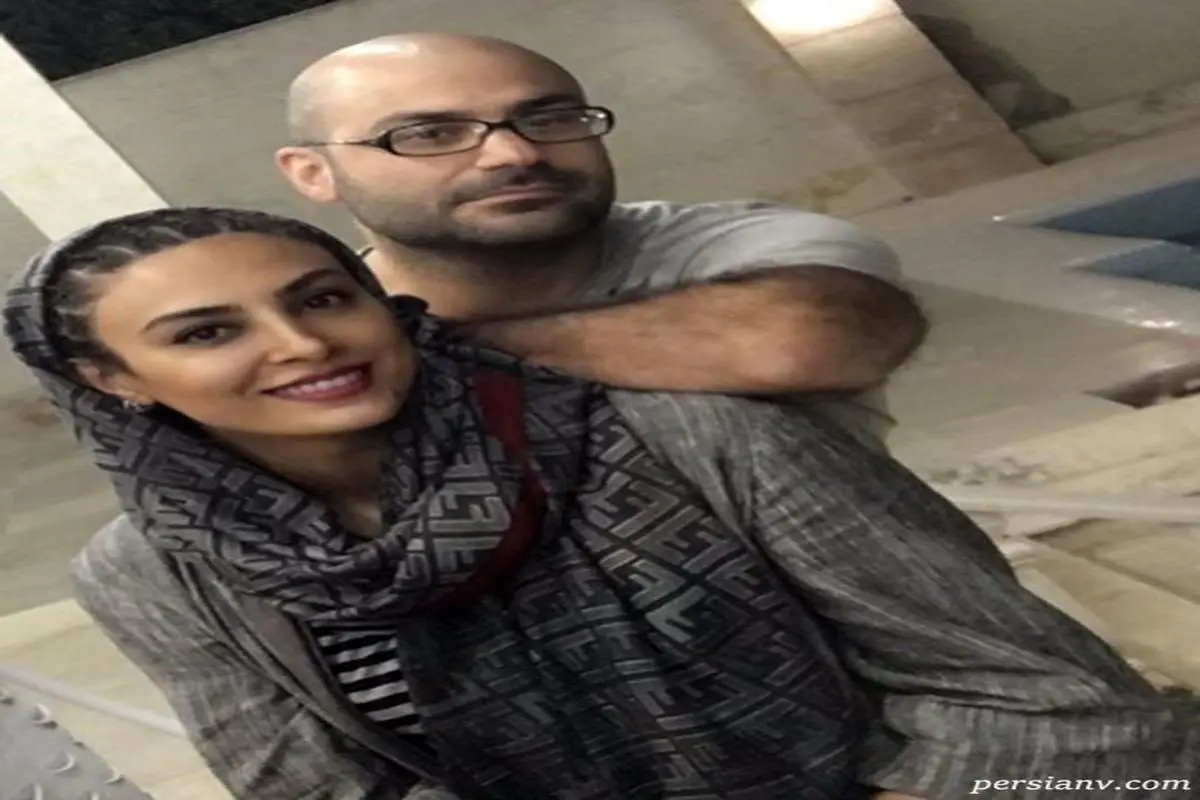 چالش عجیب حدیث تهرانی و همسرش در ولنتاین + فیلم 