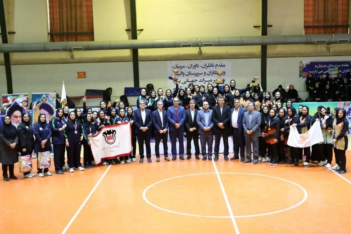 نایب قهرمانی تیم والیبال بانوان ذوب آهن اصفهان در مسابقات ایمیدرو