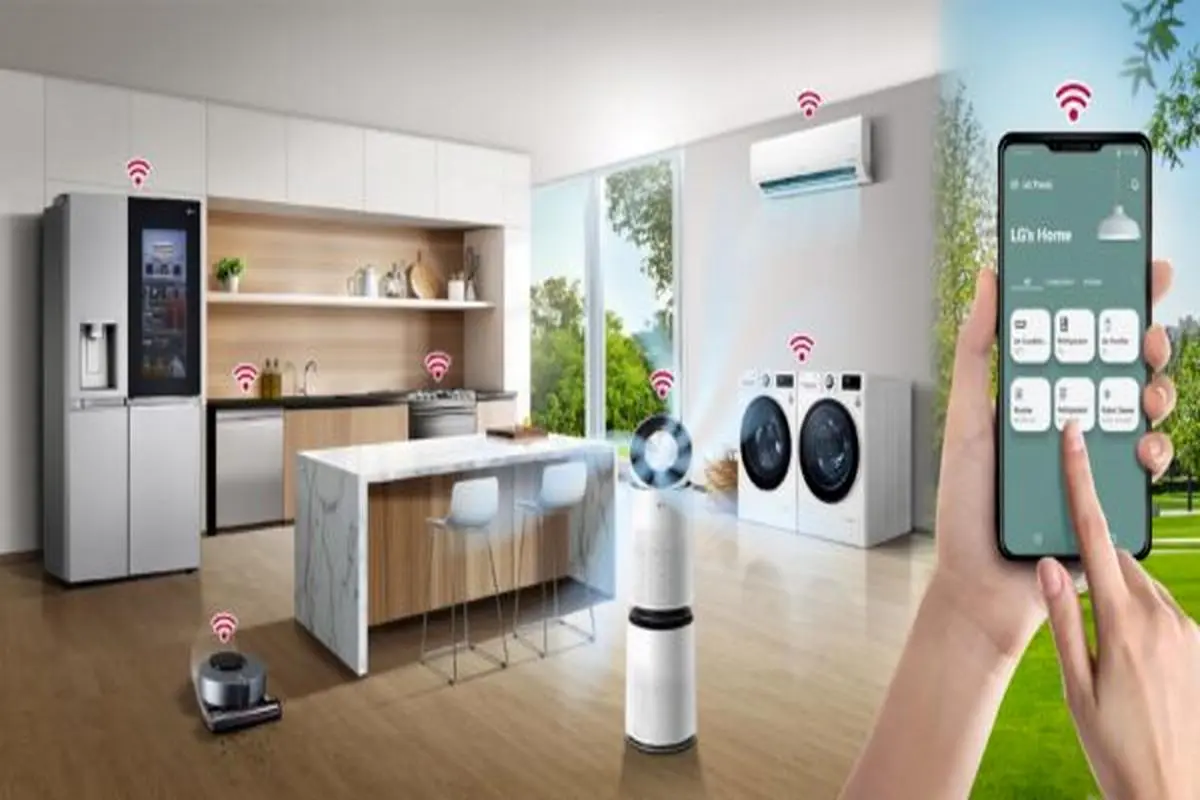 بهره وری از خانه هوشمند (Smart Home) با تکنولوژی ThinQ ال‌جی