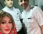نیوشا ضیغمی از همسر خلبانش رونمایی کرد |  ازدواج نیوشا ضیغمی حسادت پولاد خان را برانگیخت