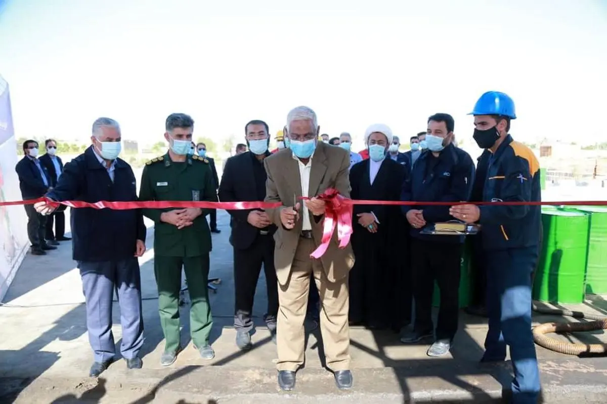 افتتاح پروژه افزایش ظرفیت تولید روغن MES_T ایرانول در پالایشگاه روغن سازی آبادان