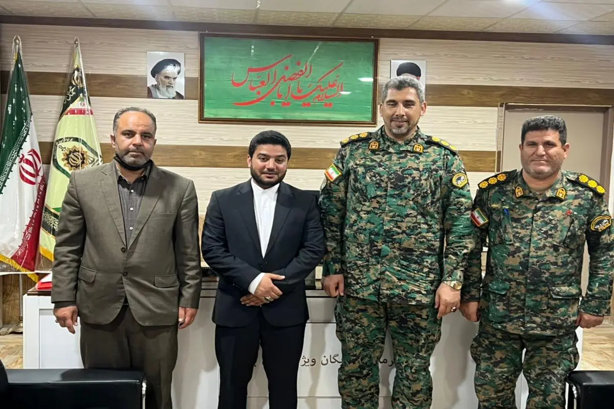 دیدار دبیر کل انسجام استان بوشهر با فرمانده یگان ویژه استان بوشهر به مناسبت هفته ناجا