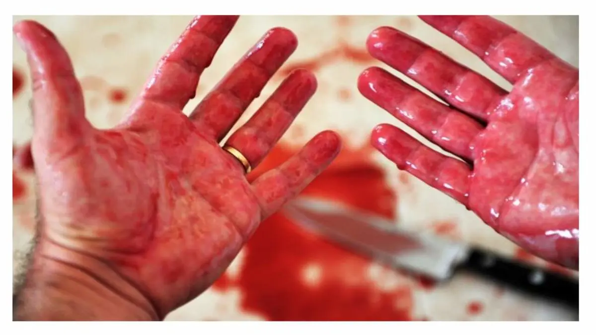 قتل خونین همسر با ضربات چاقو |  قتل خونین  شهر را بهم ریخت