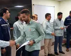 آیین پایان دوره آموزش بدو استخدام کارکنان جدید الورود شرکت فولاد خوزستان