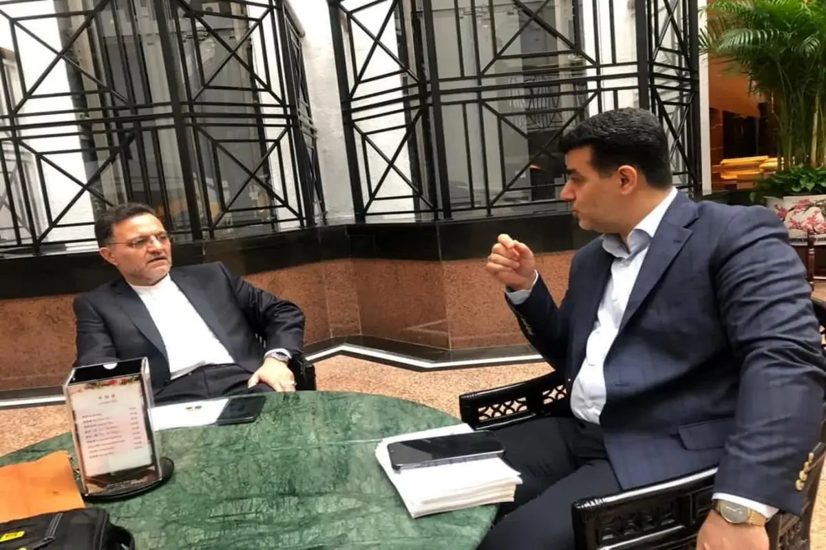 دیدار مدیرعامل هلدینگ صباانرژی با سفیر ایران در چین 