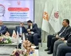 حضور نمایندگان مجلس در غرفه شرکت مس سونگون آذربایجان