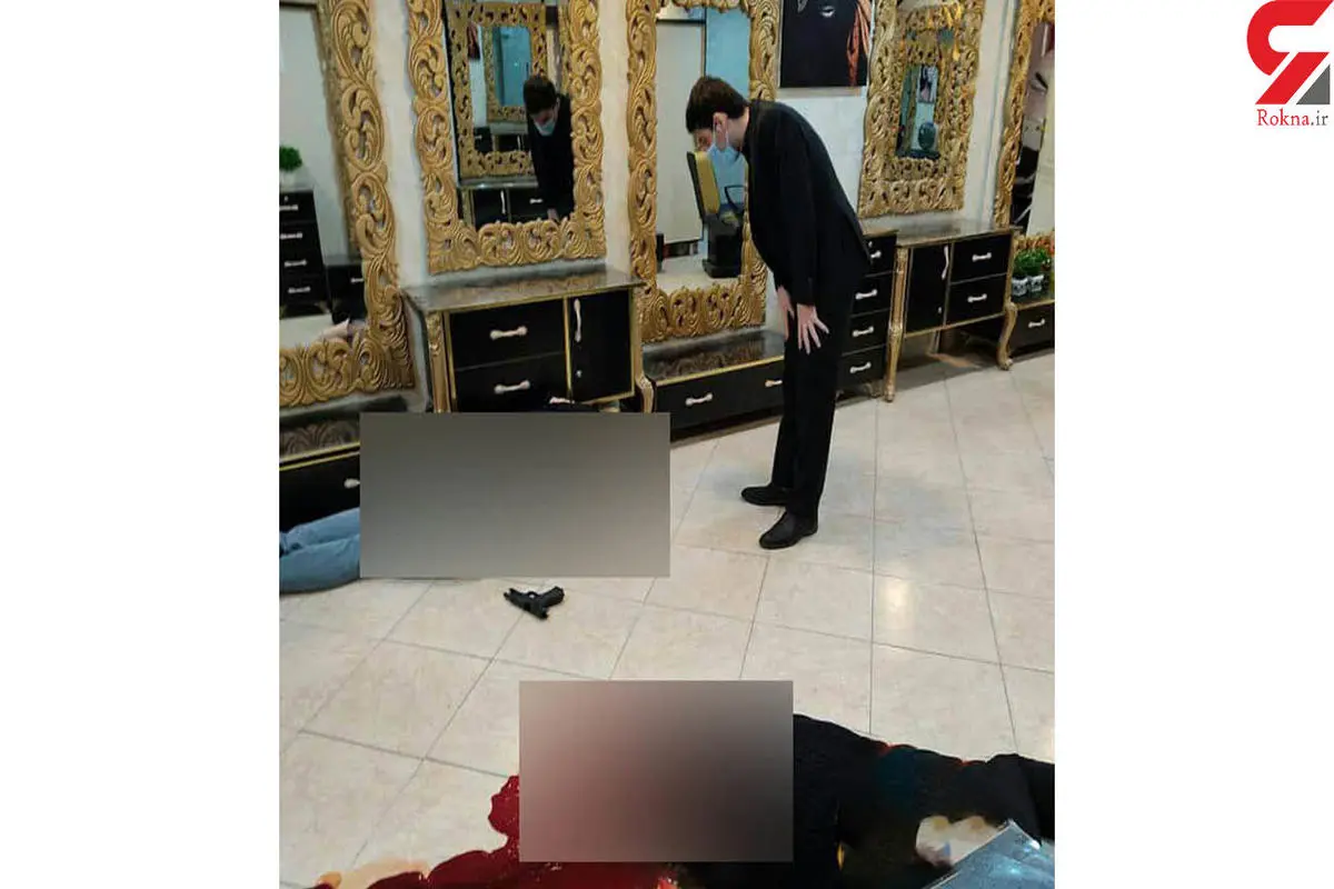 خودکشی مرد تهرانی بعد از قتل فجیع همسرش در ارایشگاه + عکس هولناک