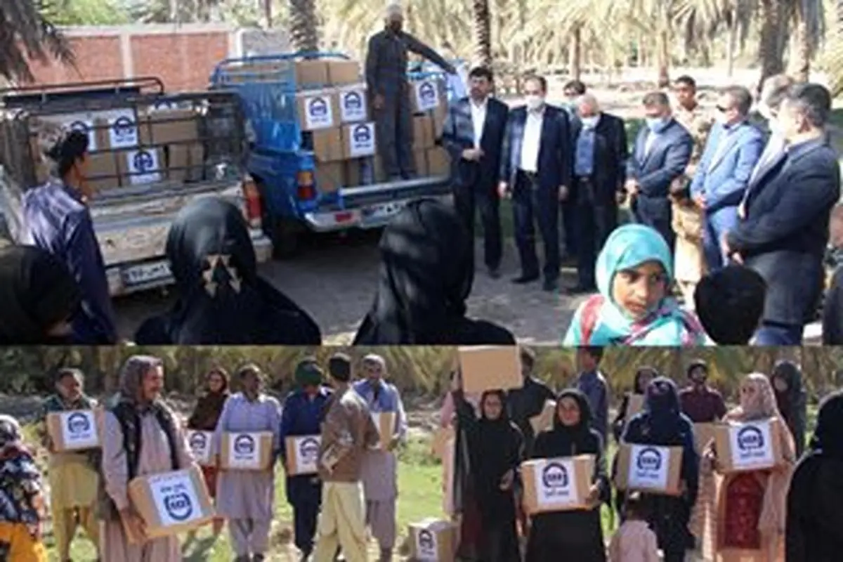 کمک‌های معیشتی بیمه‌آسیا در مناطق سیل‌زده جنوب استان کرمان توزیع شد