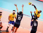 شکست سنگین والیبال ایران مقابل برزیل | تیر خلاص به والیبال ایران