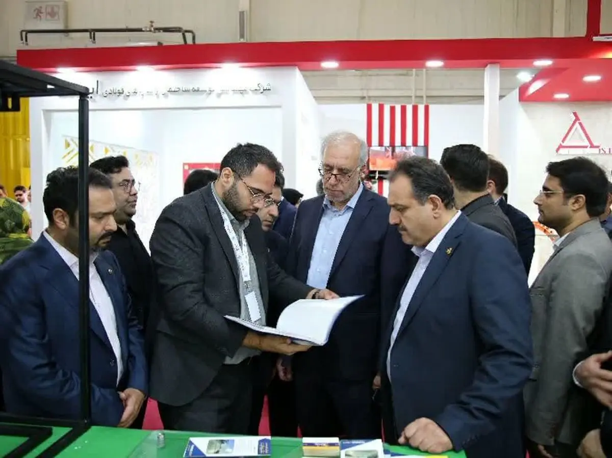  بازدید مدیرعامل بانک مسکن از نمایشگاه صنعت ساختمان تهران