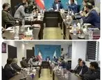 جلسه مشترک مدیران کل ثبت اسناد و منابع طبیعی استان گیلان با مدیرعامل سازمان منطقه آزاد انزلی