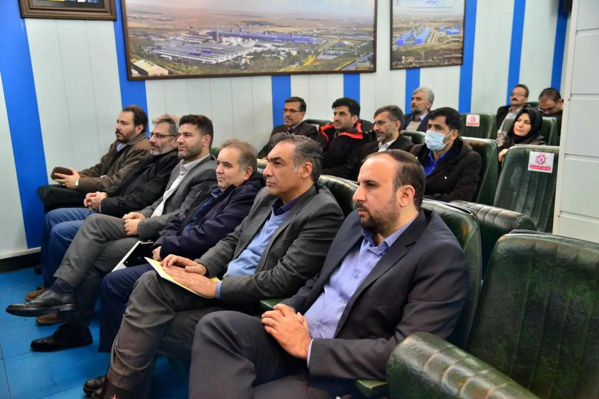 حضور مدیران و کارشناسان سازمان های صمت در شرکت آلومینیوم ایران