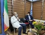 بازدید مدیر عامل بانک رفاه کارگران از بیمارستان قلب شهید رجایی تهران

