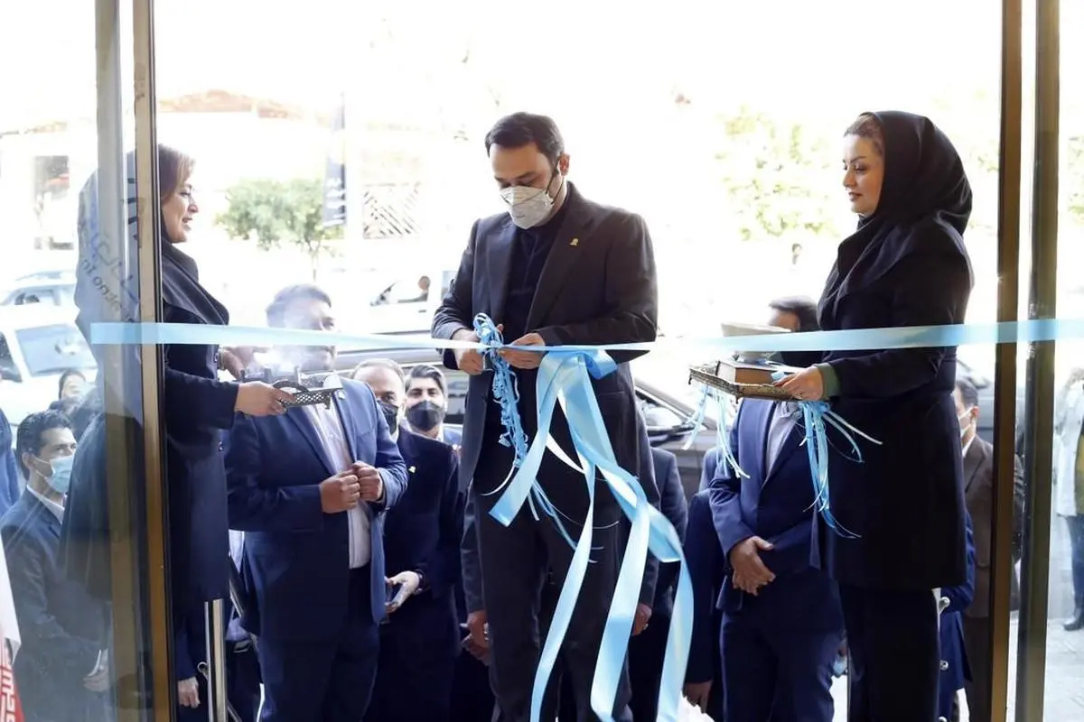 افتتاح ساختمان جدید شعبه بیمه تجارت‌ نو در استان گلستان