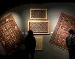 بازدید مهندس ضرغامی از نمایشگاه صنایع‌دستی در حاشیه اختتامیه جشنواره بین‌المللی سرو سیمین۷