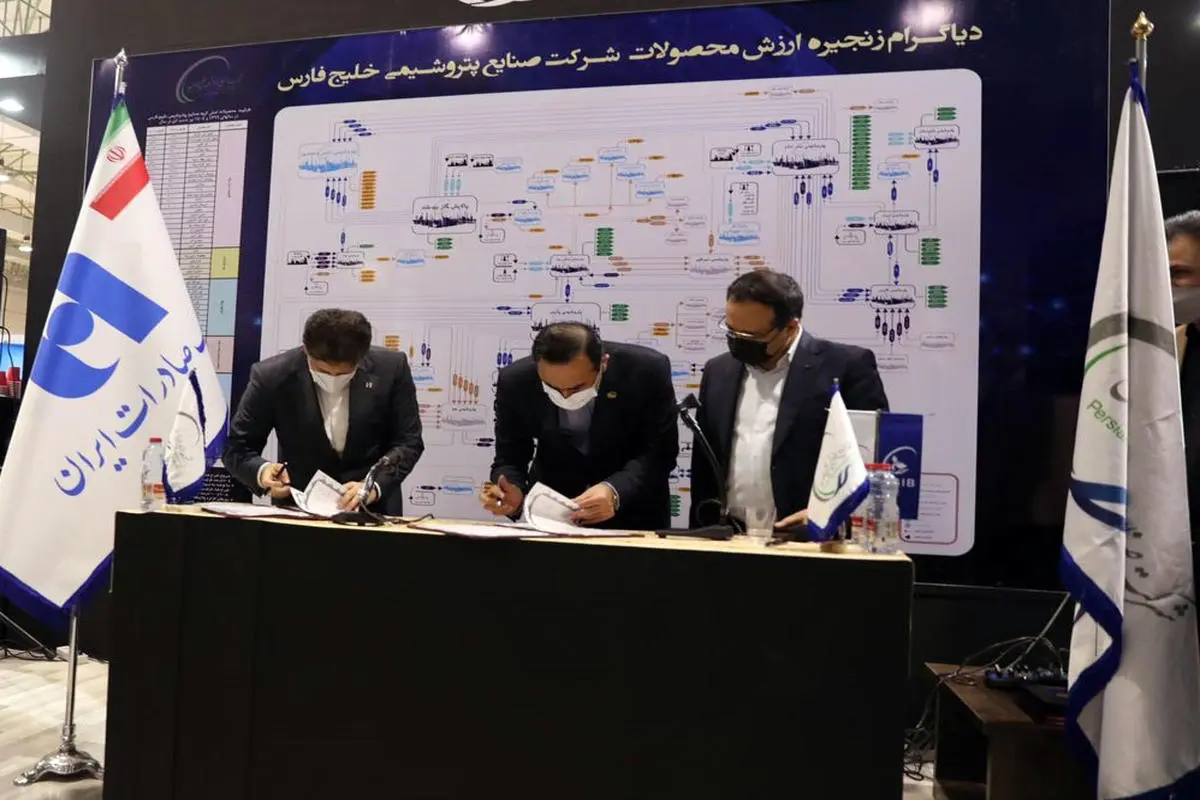 تفاهم‌نامه بانک صادرات ایران با هلدینگ پتروشیمی خلیج‌فارس امضا شد