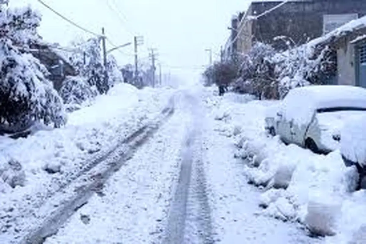 ویدئو |بارش برف در اردبیل به نیم متر رسید