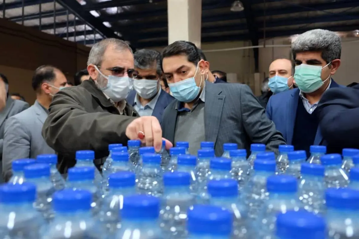 افتتاح کارخانه آب آشامیدنی در شهرستان شازند با حمایت بانک توسعه تعاون