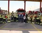 بزرگداشت روز ملی ایمنی و آتش نشانی در شرکت عملیات غیر صنعتی پازارگاد