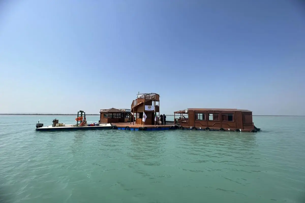 افتتاح اولین برج پرنده نگری و دهکده شناور ایران در قشم