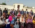 افتتاح مدرسه امید تجارت در روستای 