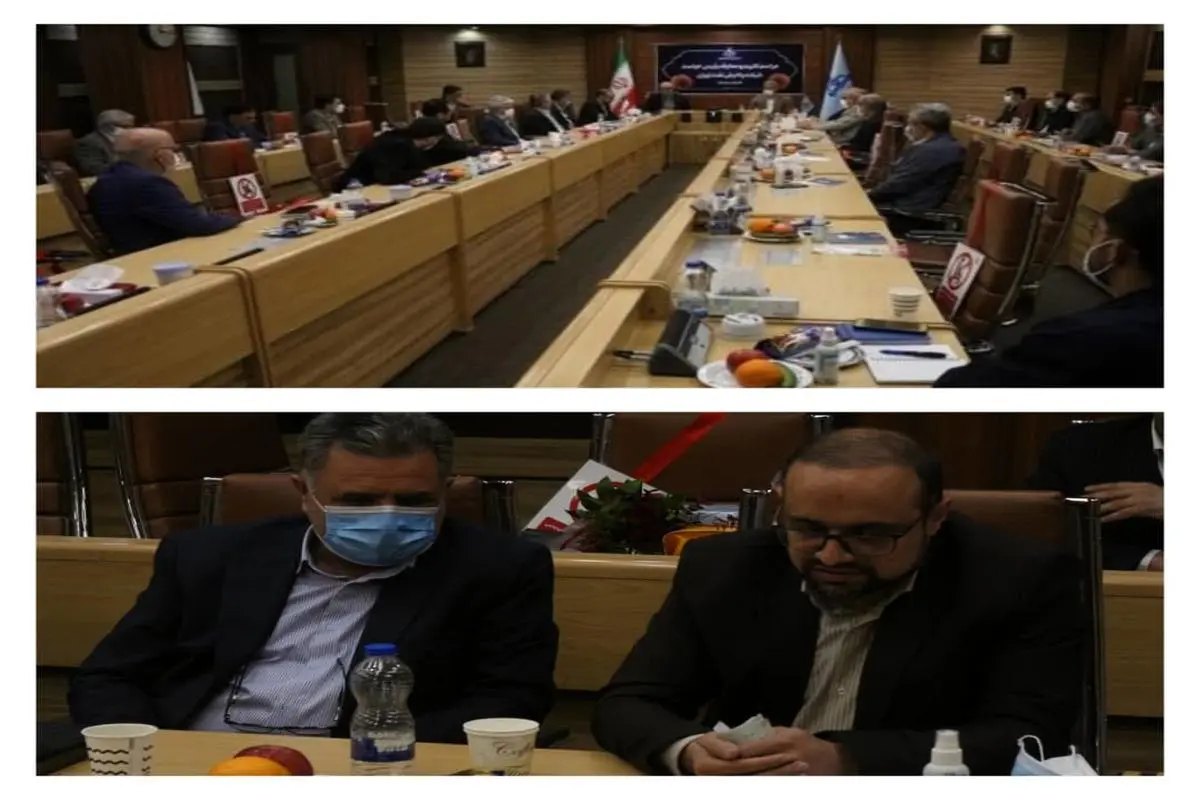 مراسم تکریم و معارفه رئیس اداره حراست پالایشگاه تهران و رئیس حراست شهرک انرژی ری