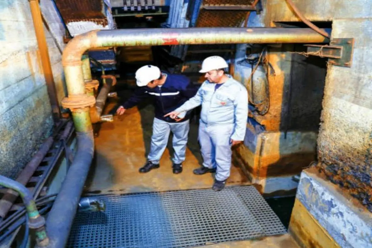 انجام تعمیرات اساسی تونل برق واحد اسیدشویی شماره یک
