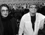 عکس تابوت‌های داریوش مهرجویی و همسرش | مراسم وداع با کارگردان بزرگ سینما در حال برگزاری است